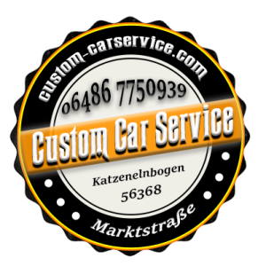 Custom Car Service Logo