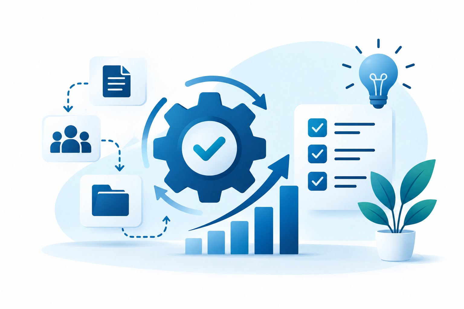 Optimierung und Digitalisierung von Arbeitsabläufen